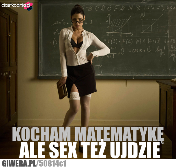 kocham, matematykę