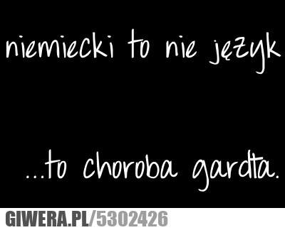 niemiecki, nie, język, choroba, gardła