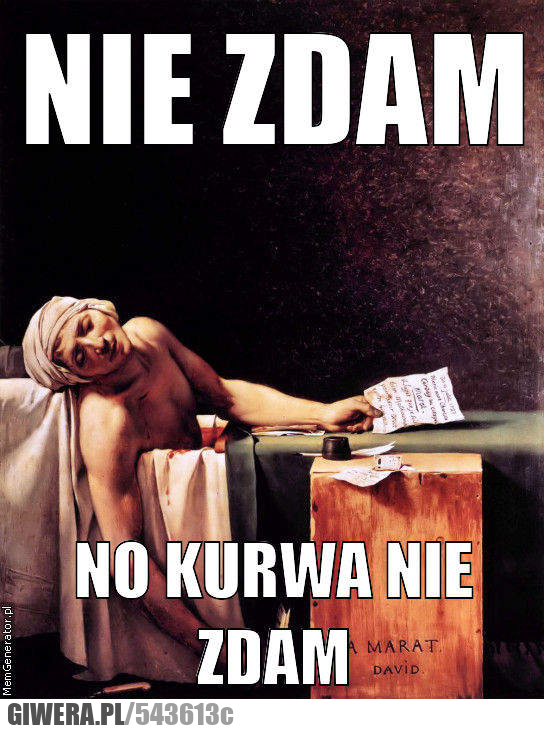 nie, zdam