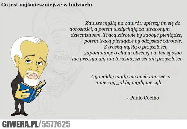mądrość, paulo, coelho