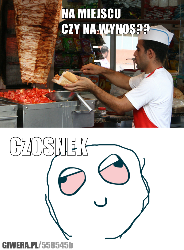 kebab, zioło, czosnek, wynos, miejscu