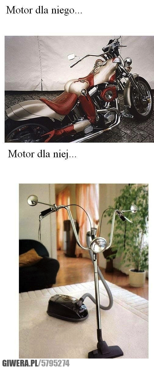 motory, dla, niego, niej, odkurzacz