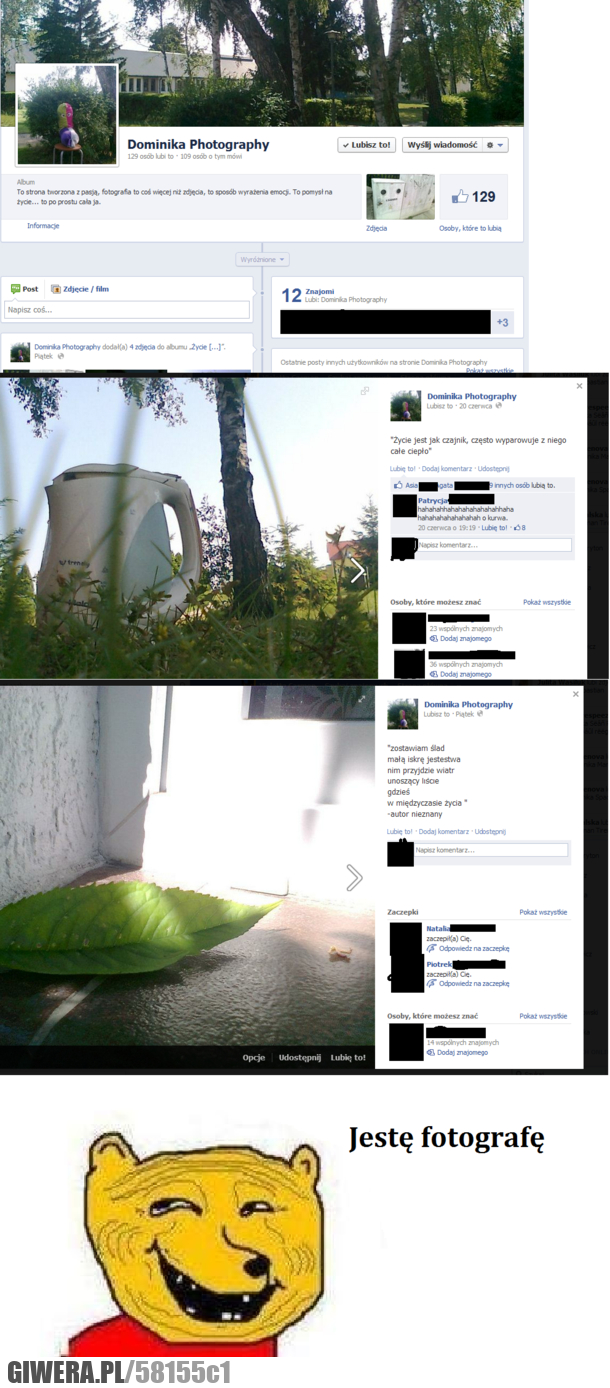 jestem, jestę, fotografem, fotografę