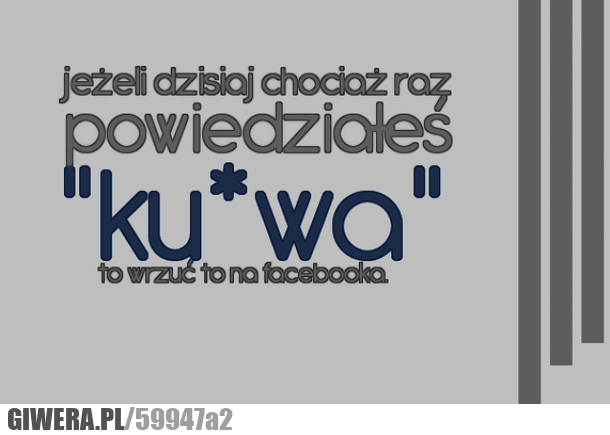 przyznajemy, się, kurwa