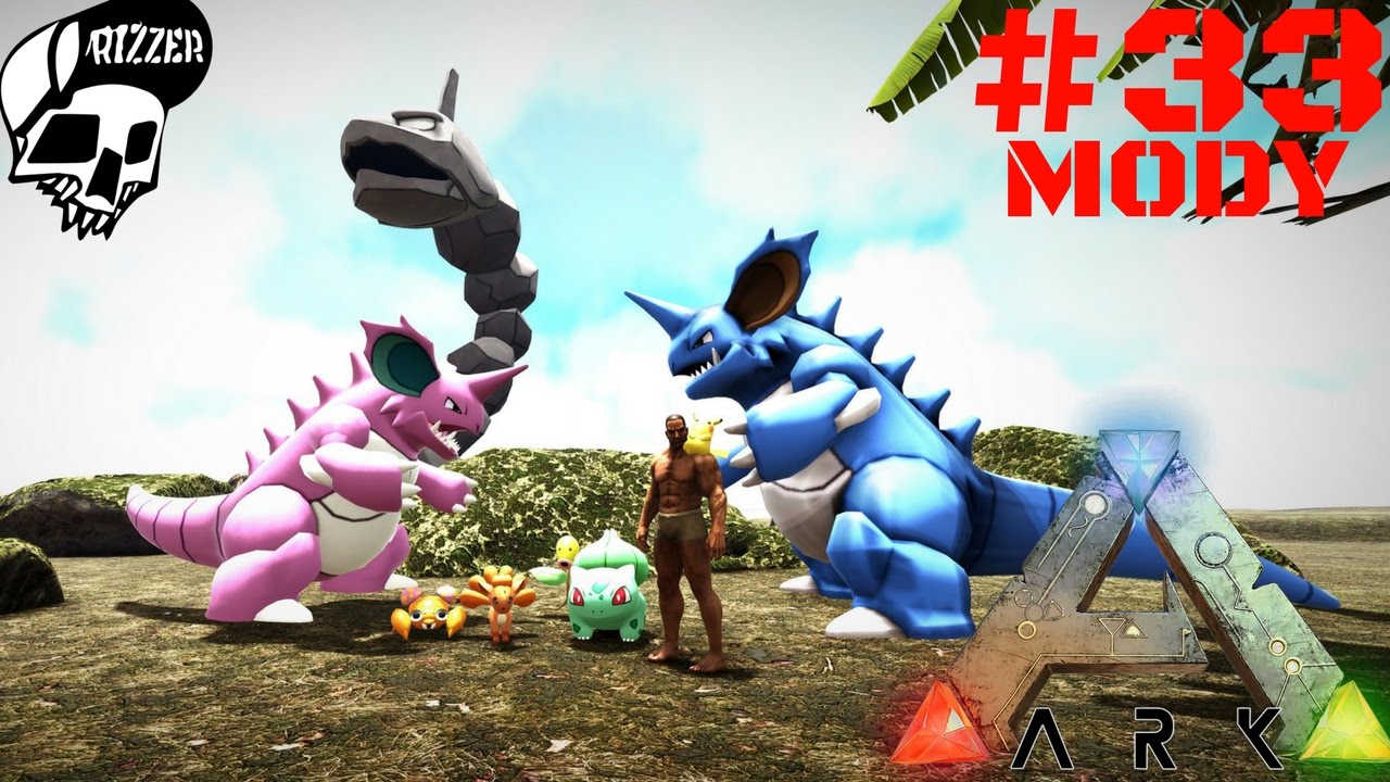 POKEMONY w ARK SURVIVAL EVOLVED /#33 ArkMon Mod - wideo w cda.pl