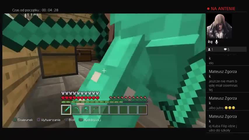 Minecraft super PS4 grafika zy filipem - wideo w cda.pl