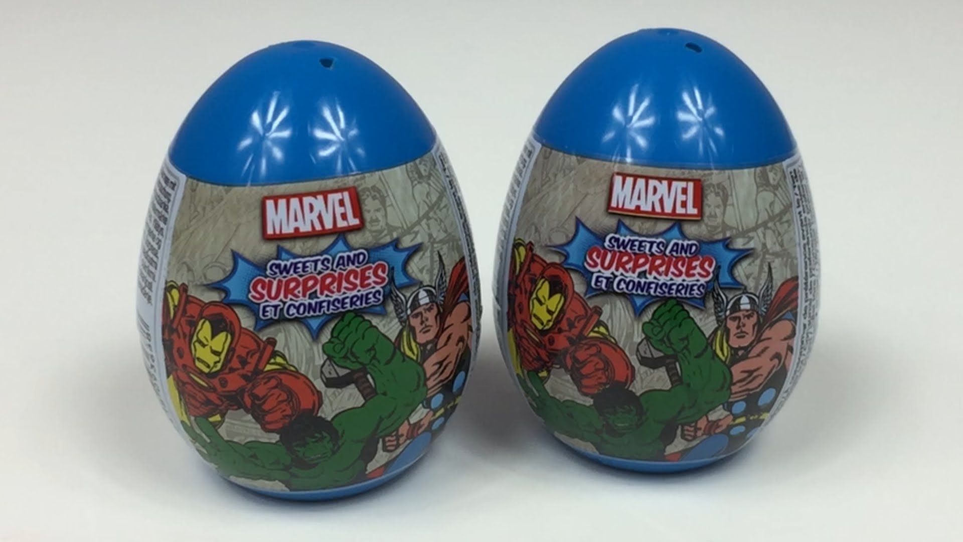 MARVEL Surprise Eggs // Marvel Sweets and Surprises wideo w cda.pl