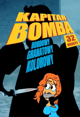 Kapitan Bomba - Bordowy, granatowy, kolorowy