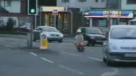 Minibike na drodze publicznej