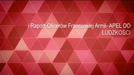 ODKRYCIA RAPORTU ŚLEDCZEGO W SPRAWIE PANDEMII COVID-19 Oficer&oacute;w Francuskiej Armii Rezerwowej