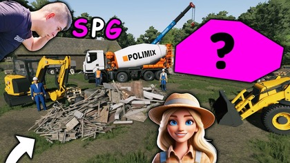 RUSZYŁA BUDOWA NOWEJ OBORY A BĘDZIE JESZCZE STODOŁA WZIELIŚMY MEGA DZIWNĄ DZIERŻAWĘSPG167