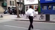 Nic nie zatrzyma ćpuna prze ucieczką 