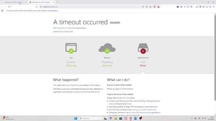 Klasyczne problemy z serwerem...