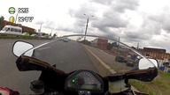 Motocyklista kontra fotoradar