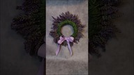 LAWENDOWY WIANEK z kanału @diy_art_ideas #shorts #diy #wianki #flowers