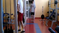 5x5 easy jumps after workout and 1 week after eversion sprain