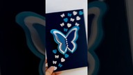 Kartka, laurka na Dzień Matki z motylkiem 3D  DIY #shorts #rekodzielo #dzienmatki #kartka #dc #3d