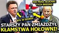STARSZY PAN TOTALNIE ZMIŻDŻYŁ HOŁOWNIĘ NA SPOTKANIU WYBORCZYM! WYSZEDŁ NIE MOGĄC SŁUCHAĆ TYCH BREDNI
