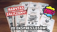 Ekspres Losy Lotto  2 pakiety za 112zł  20 losów  W końcu jakiś rarytas 
