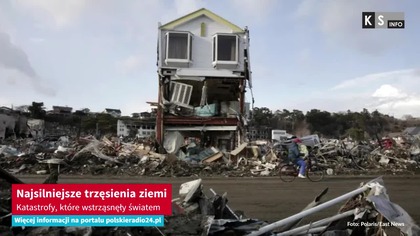Trzęsienie ziemi o magnitudzie 8,8 w pobliżu Kamczatki w Rosji znalazło się w pierwszej szóstce najsilniejszych trzęsień ziemi, jakie kiedykolwiek zanotowano na Ziemi. W dotychczasowej historii pomiarów sejsmicznych najsilniejszy wstrząs odnotowano w Chile 22 maja 1960 roku - miał magnitudę 9,5.

Więcej: https://polskieradio24.pl/artykul/3558168,najsilniejsze-trzesienia-ziemi-katastrofy-ktore-wstrzasnely-swiatem
-------------------------------------
Oglądaj serwis informacyjny codziennie w KS Info.
Więcej informacji na portalu: https://polskieradio24.pl

WSZYSTKIE PRAWA ZASTRZEŻONE