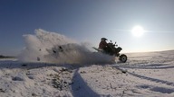 ATV Access Lucky Star 450 Trochę śniegu - Triton Reactor 450 A little snow