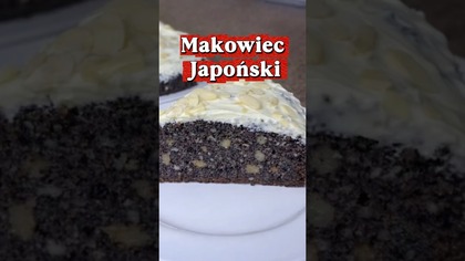 Makowiec japoński z gotowej masy makowej  szybki i idealny #makowiec #święta #szybkiprzepis