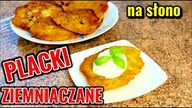 Chrupiące placki ziemniaczane na słono - super pomysł na szybki i smaczny obiad!