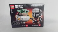 BRICKHEADZ STAR WARS 75317 THE MANDALORIAN AND THE CHILD | LEGO RECENZJA