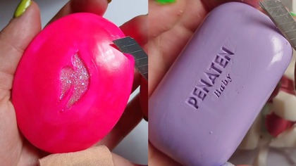 Soap Carving ASMR Relaxing Sounds no talking Satisfying ASMR Video