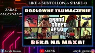  GTA SAN ANDREAS + DOSŁOWNE TŁUMACZENIE NA ŻYWO - Karol nie g*wnobykuj mi tu! 
