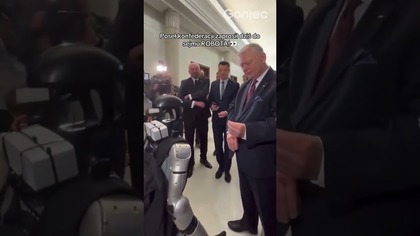 POSEŁ KONFEDERACJI ZAPROSIŁ DZIŚ DO SEJMU ROBOTA!