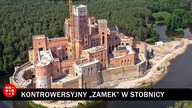 Tajemniczy Zamek w Stobnicy.  Zakaz fotografowania i drut kolczasty.