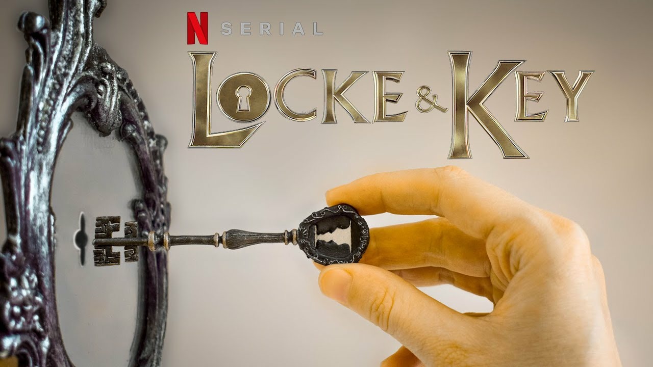 Locke & Key Mirror Key Polymer clay DIY 10 CDA