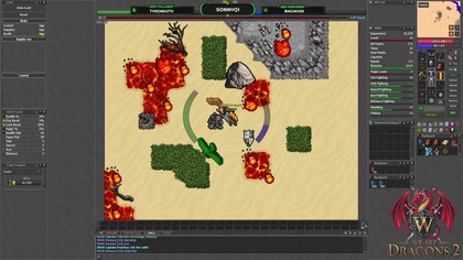 WAD2: Pierwszy hunt na dragonach  Tibia Custom OTS Gameplay PL #3
