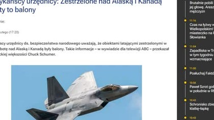 Balony nad USA i joker.  Trzęsienie ziemi w Turcji.