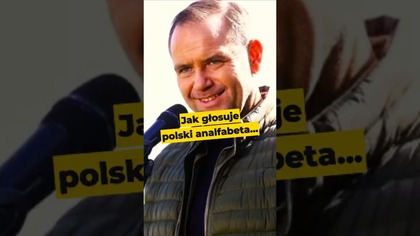 Jak głosuje polski analfabeta? #analfabetyzm #edukacja #wybory #polityka