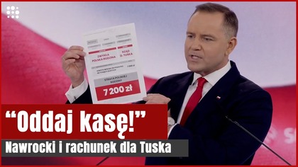 Nawrocki zwrócił się do Donalda Tuska.  Na sali zawrzało | Gazeta.pl