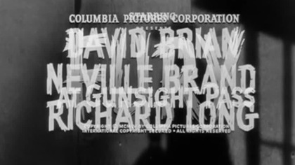 Dzień grozy w Gunsight Pass . 1956.  lektor.pl western