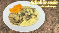 Przepyszny SCHAB W SOSIE PIECZARKOWYM ze śmietaną - przepis na szybki i smaczny obiad