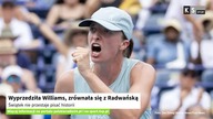 Wyprzedziła Williams, zrównała się z Radwańską.  Świątek nie przestaje pisać historii [KS Sport]