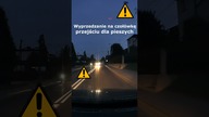 Wyprzedzanie na czołówkę i przejściu dla pieszych #shorts #rikordwidjo