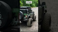 Rc TRX-4 Custom Bronco H TECH Crawler #shorts #short #rccar