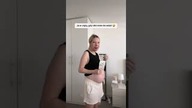 JA W CIĄŻY W DOMU vs POZA DOMEM  #shortsvideo #funny
