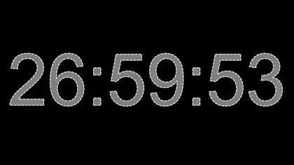 27 Hour Timer 27 Hour Countdown 27 Stunden Countdown Timer 27h timer Test Na Cda