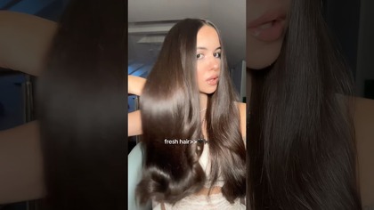 ta tafla #glossyhair #hairtransformation #hairtransition #darkhair