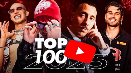 TOP 100 POLSKI RAP/TRAP 2025 - YOUTUBE