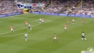 Premier League sezon 2010/2011 Fulham 1-1 Manchester United Davies