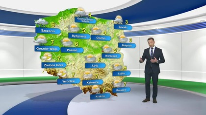 Prognoza pogody na TVN Meteo (31. 12. 2023)
