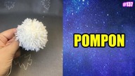 Jak zrobić łatwy Pompon z włóczki na palcach #pompon #jakzrobić #diy #137