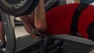 100 kg 7x na ławce płaskiej.  Trening się sam nie robi #xmen #motivation #gym